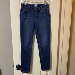 Dark blue Paige skinny jeans size 26